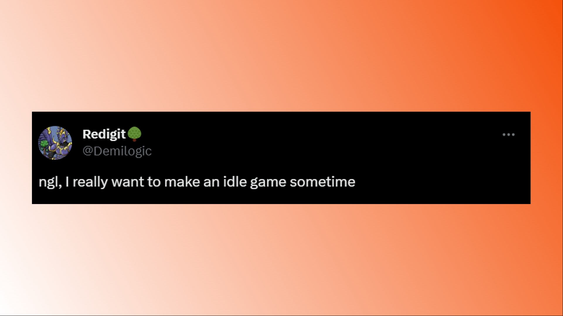 Terraria creator new game: A tweet from Terraria maker Andrew Spinks about wanting to make an idle game