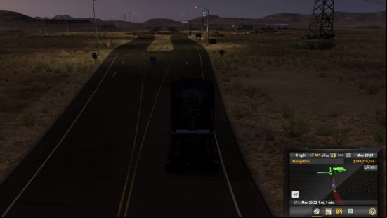 A shot of a fork in the road, with undiscovered paths highlighted