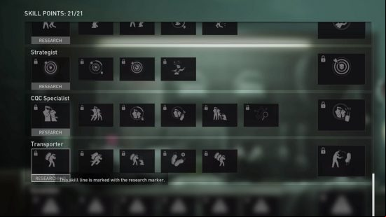 Payday 3 update free: a list of unlockable skills in Payday 3, with the new transporter ones