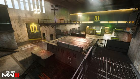 Modern Warfare 3 season 1 training facility map
