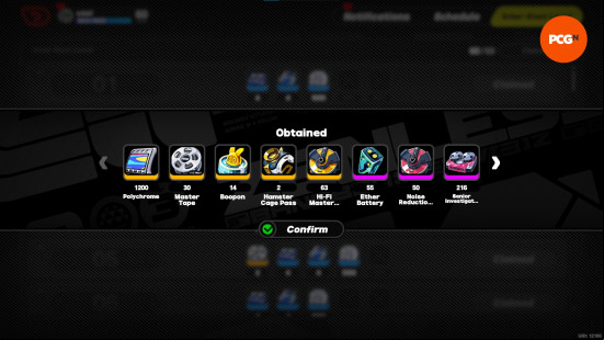 1,200 ZZZ Polychrome and other rewards earned for increasing player Inter-Knot level.