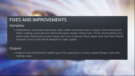Starfield adoring fan asteroid: Starfield patch notes on Steam