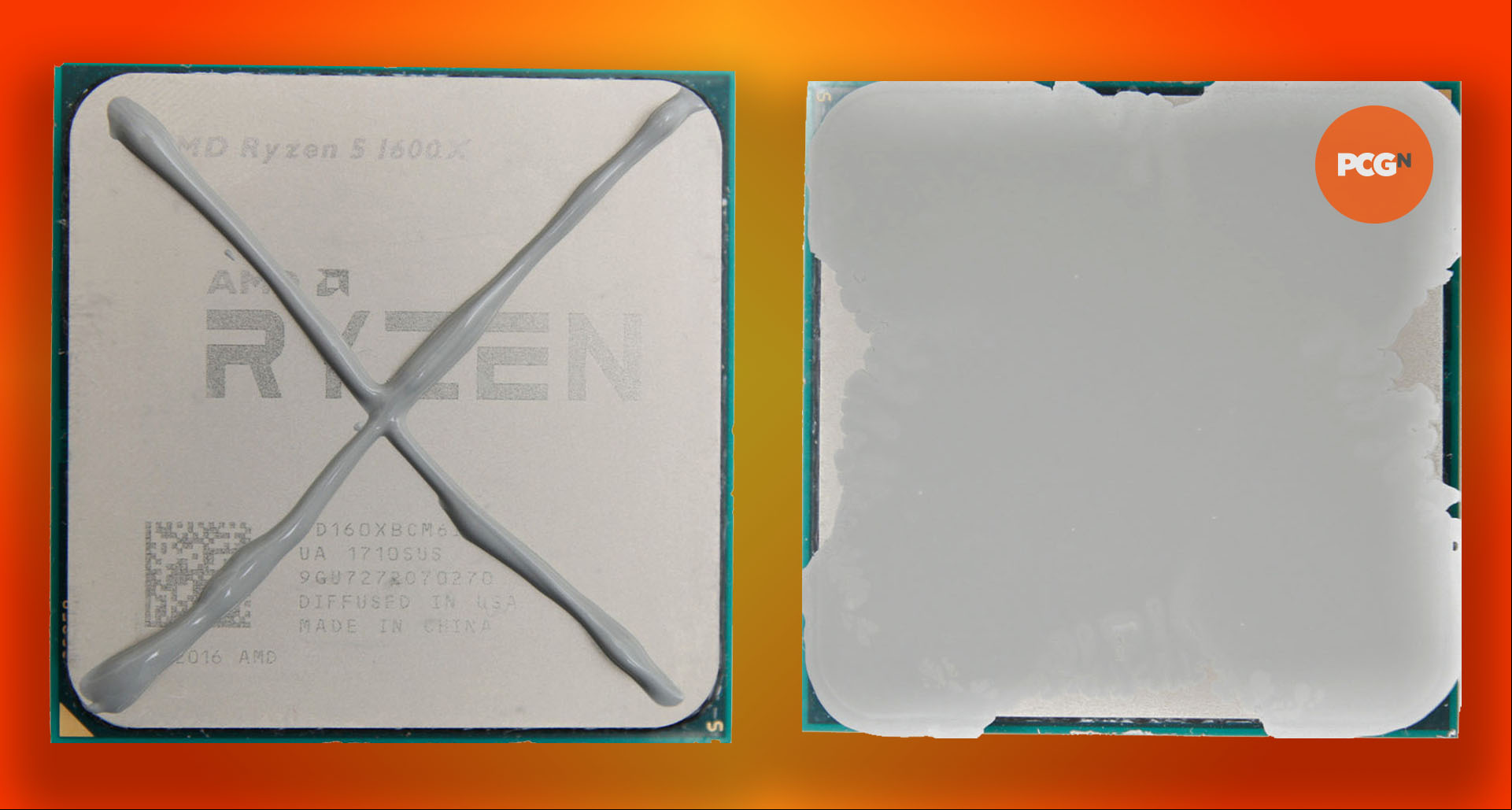 How to apply thermal paste: AMD AM4 Us
