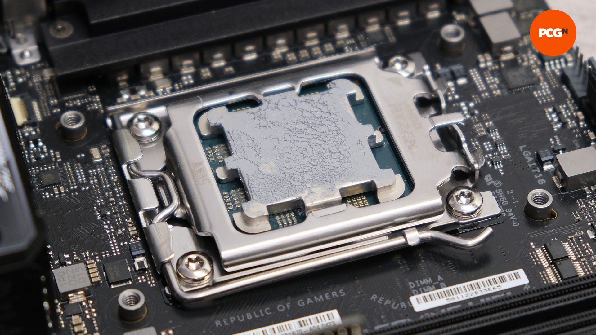 How to apply thermal paste: AMD AM5 U