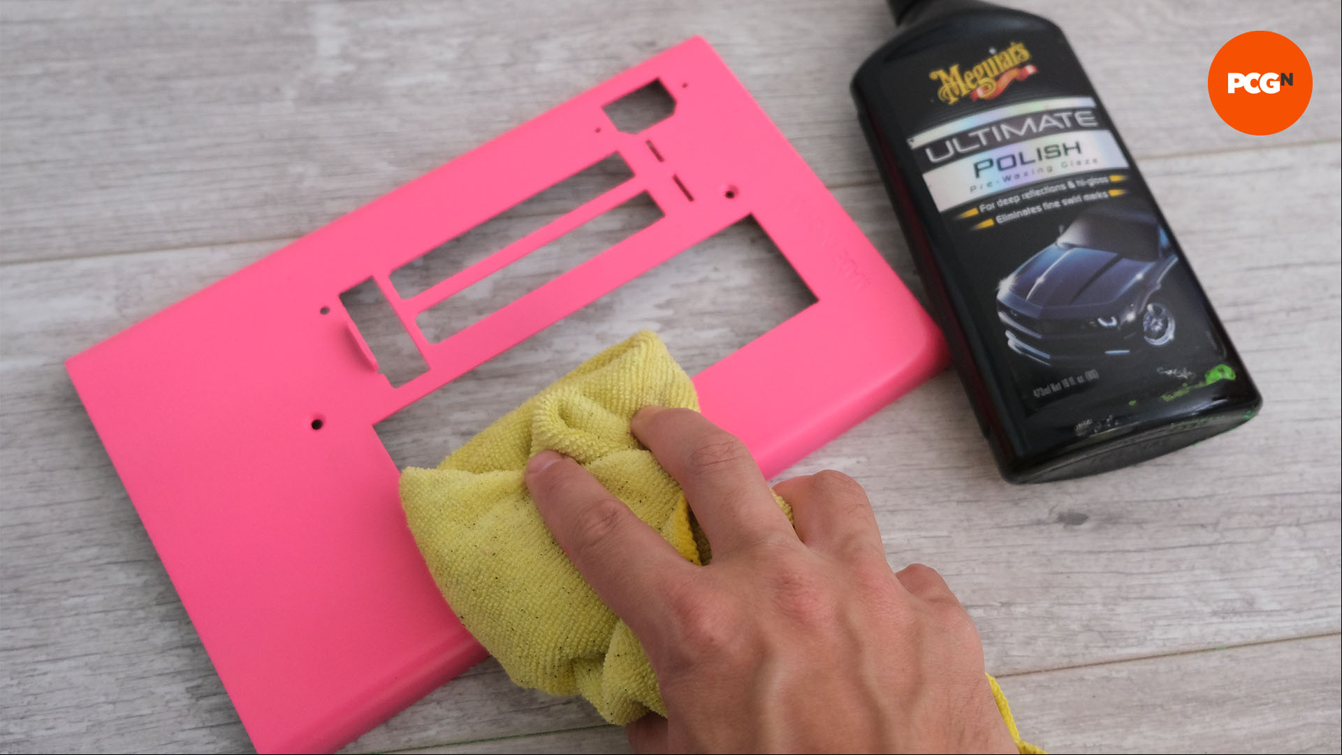 How to paint your PC case: Polish clear coat