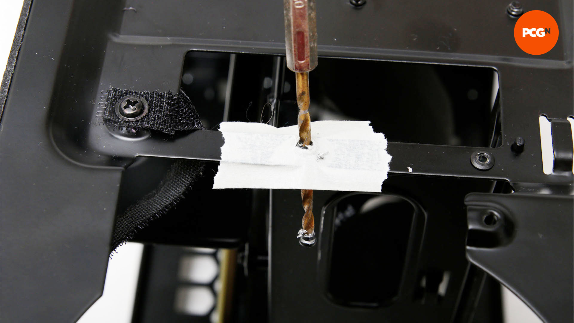 How to paint your PC case: Remove rivets