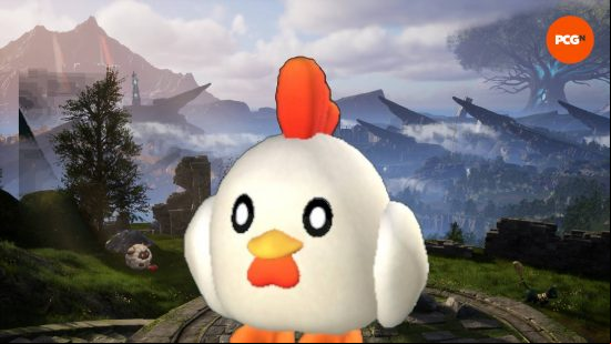 A Chikipi in Palworld, one of the best Gathering Pals, is just a chicken.
