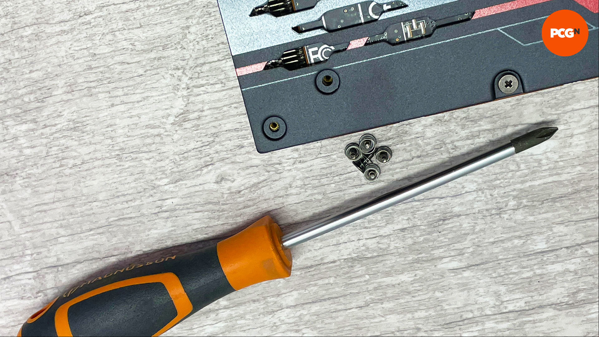 How to lower GPU temp: Remove screws