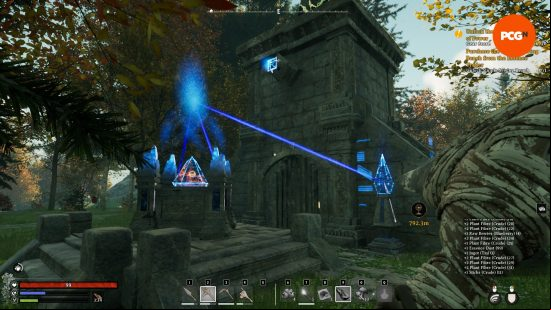 Nightingale Puzzle Core: A completed Nightingale Puzzle, showing lit up Puzzle Pieces.