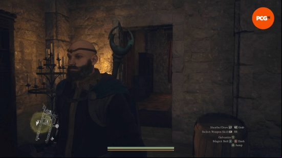 The Arisen has opened a secret door in the Minister's office in Dragon's Dogma 2 An Unsettling Encounter quest.
