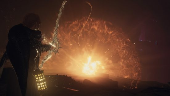 dragons dogma 2 candescent orb skill lighting up the night
