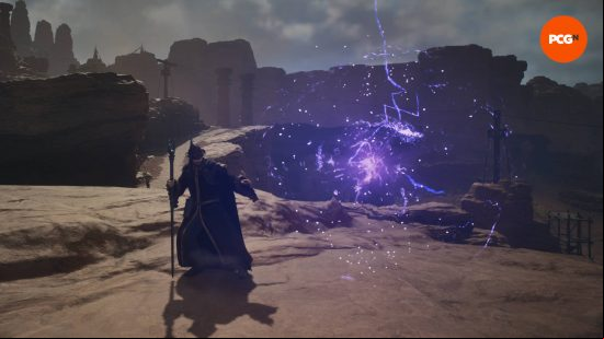 The Thundermine Dragon's Dogma 2 Sorcerer skill deploys an electrical mine.
