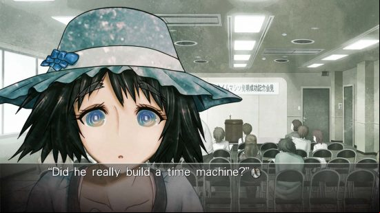 The best visual novels: steins gate