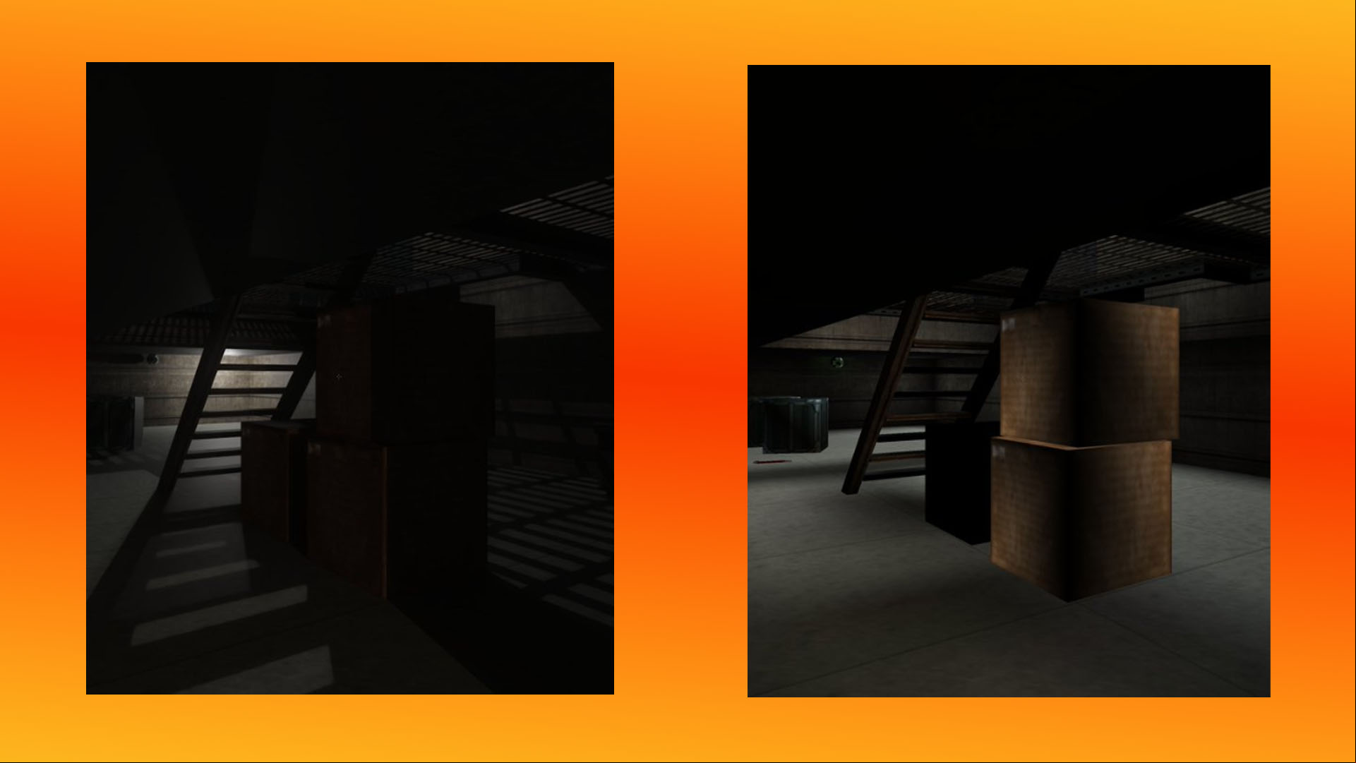 Deus Ex RTX Remix ray tracing comparison screenshot