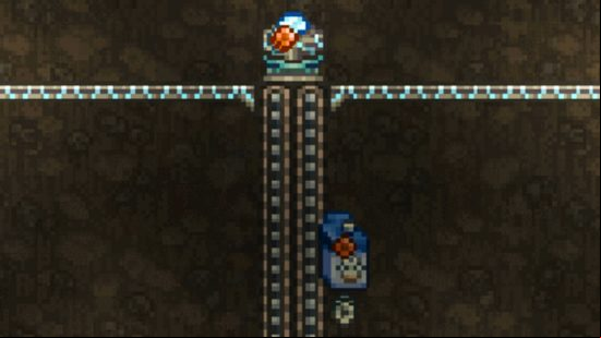 Terraria 1.4.5 update - New vertical conveyor belts.