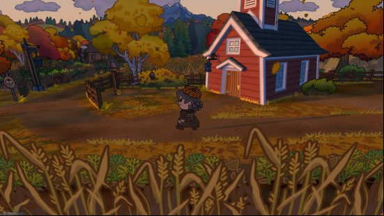 Out for a stroll in Echoes of the Plum Grove