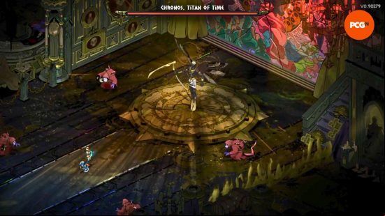 Hades 2 Chronos boss fight: Chronos starts the fight