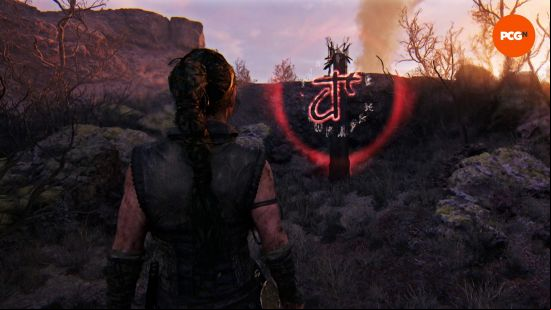 The first Hellblade 2 Lorestangir location in Rauðhólar.