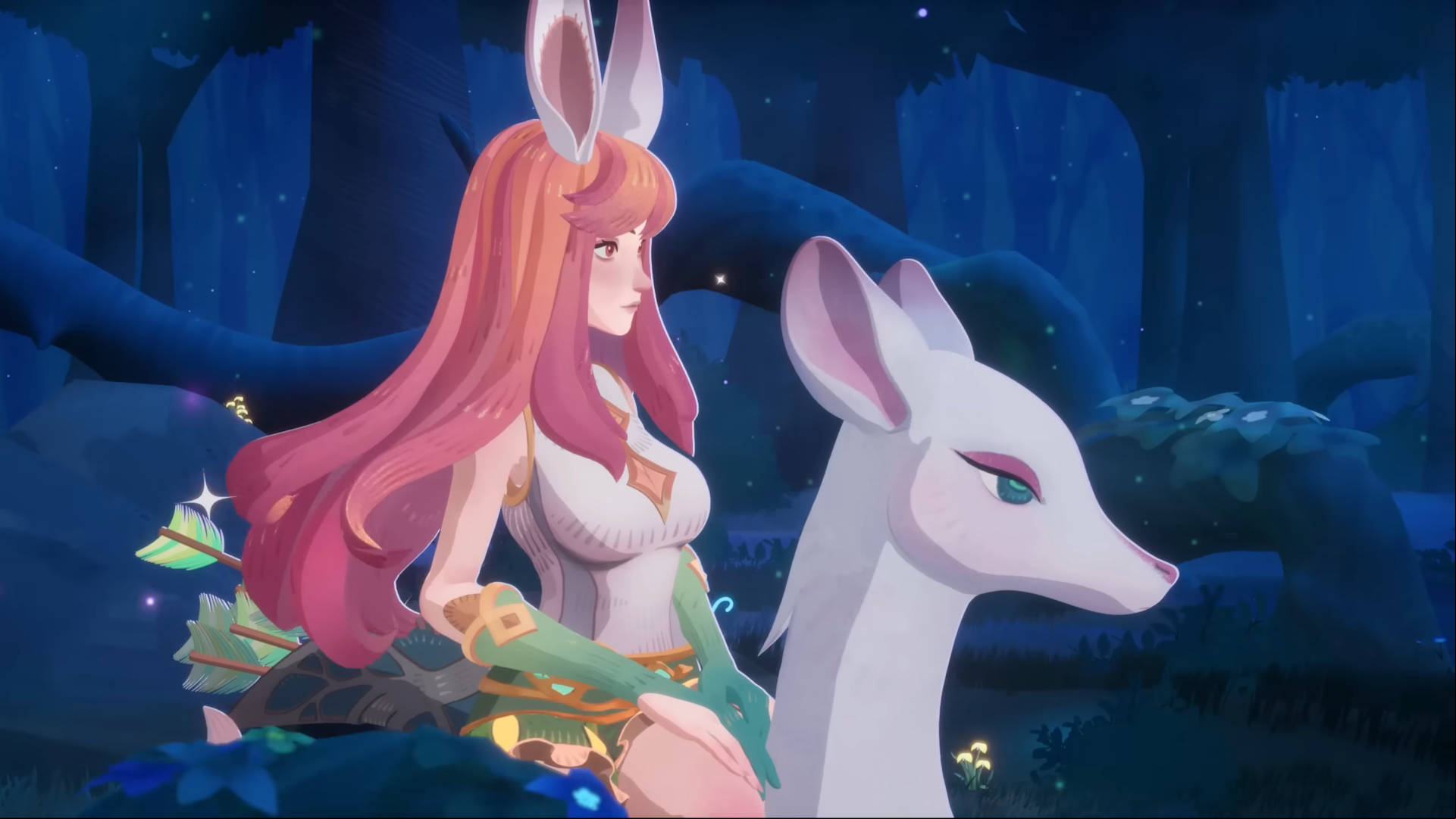 Best clicker games: AFK Journey. Image shows a person on a horse from the game.