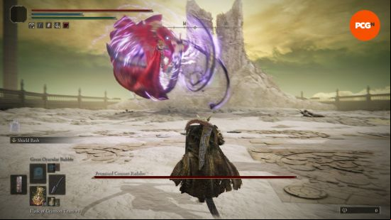 consort radahn using his leap attack in elden ring