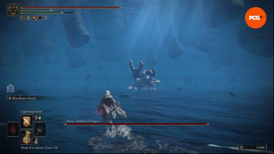 fighting the mother of fingers in elden ring