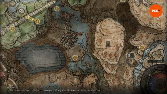 Elden Ring talismans - the location of the Two-Headed Turtle Talisman.