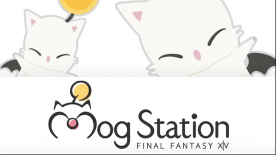 The Mogstation logo, from the site where you can claim your FF14 Twitch drops codes.