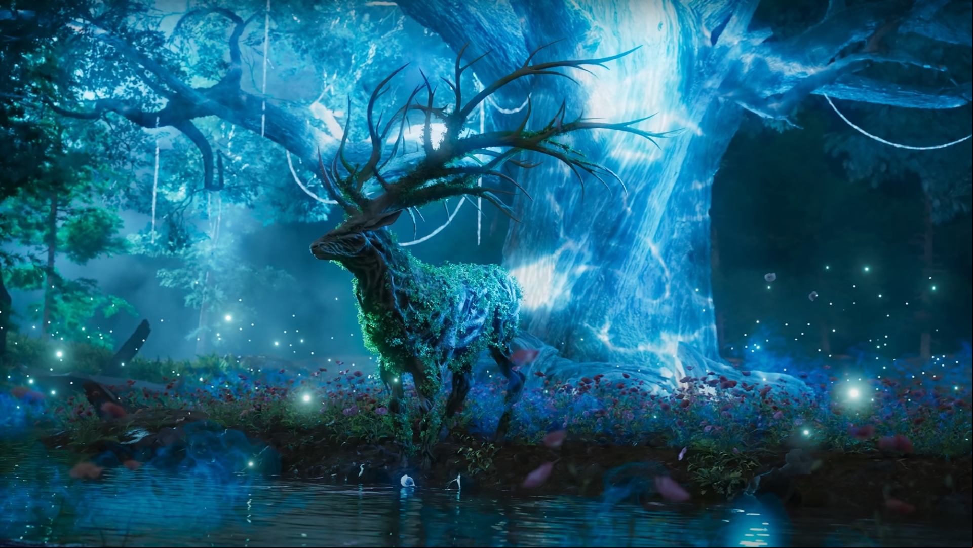 New World Aeternum MMORPG: A magical deer in Amazon Games' New World Aeternum