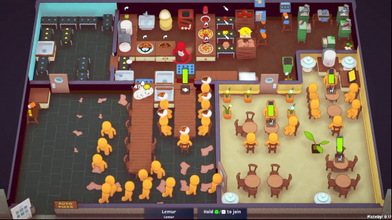 Best cooking games: a hectic kitchen in PlateUp!