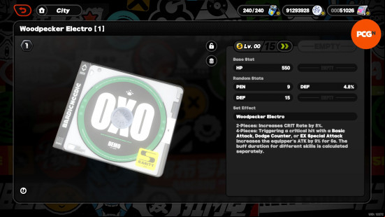 Woodpecker Electro, one of the Drive Disks in the best ZZZ Nekomata build.