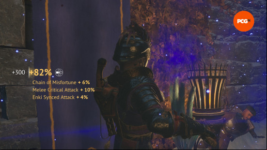 a close up of the combat reputation modifier in flintlock