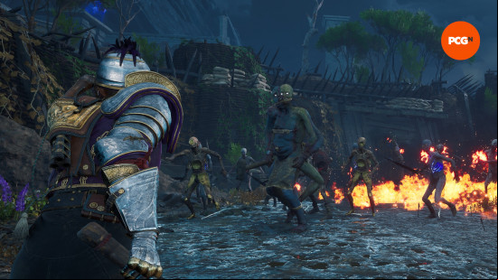 a dead horde attacking nor in flintlock