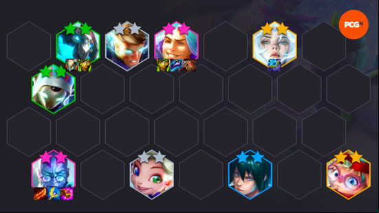 TFT comps: Portal Ryze board