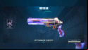 Valorant skins: Iso's purple and red Sheriff