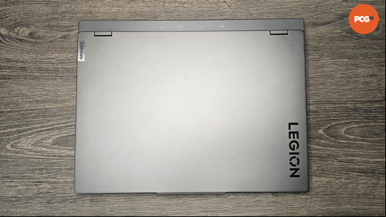Lenovo Legion Slim 5 review: Lid from top down angle