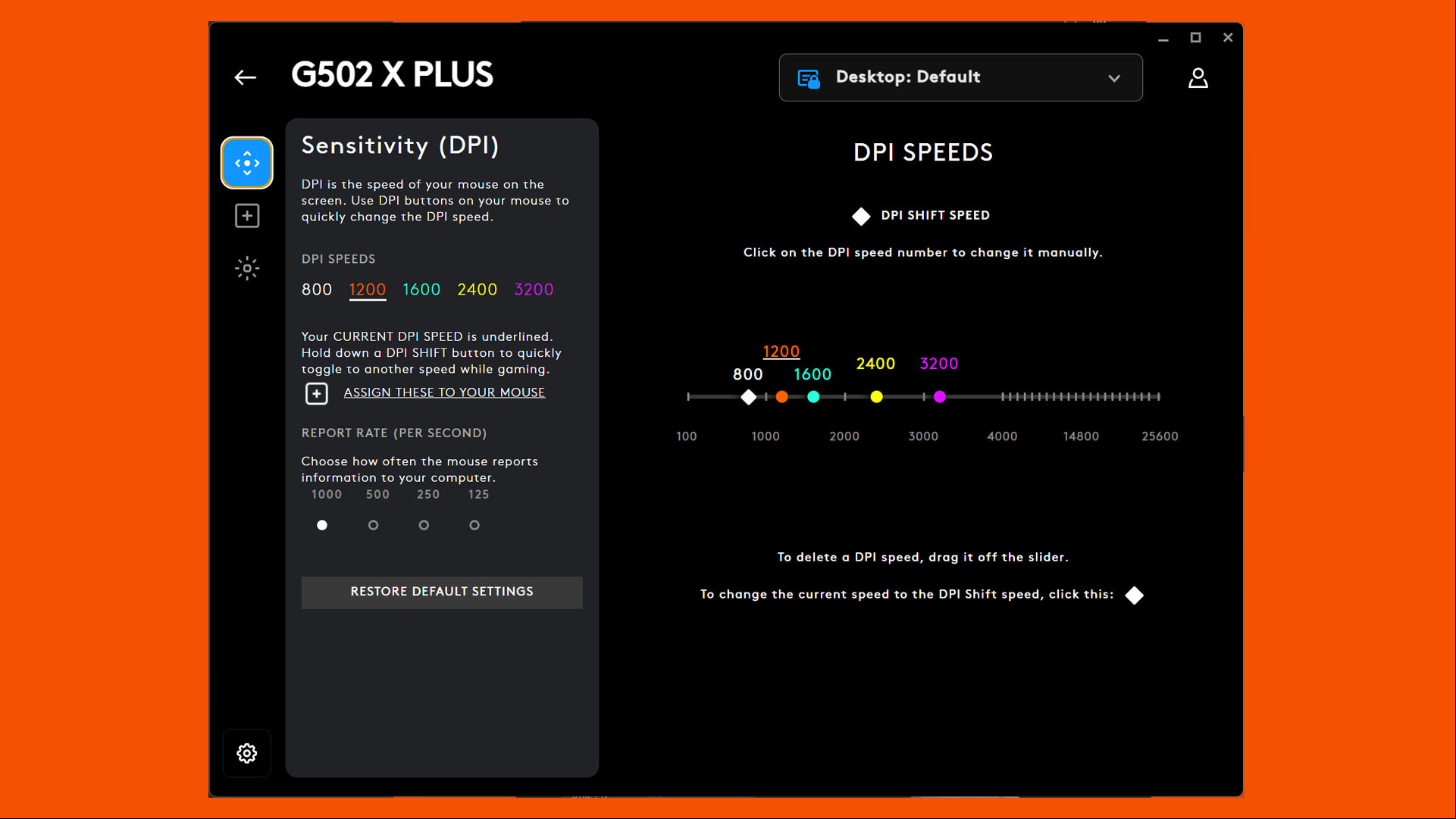 logitech g502 x plus review 12 g hub software 02