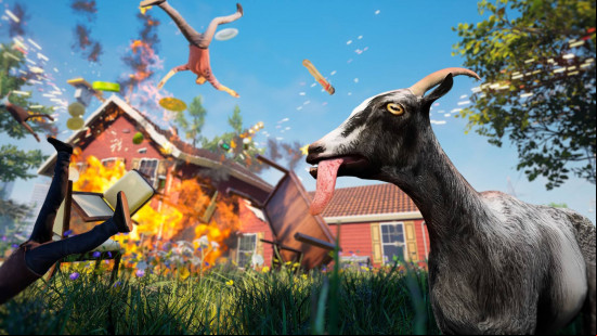 Goat Simulator Remastered sandbox games