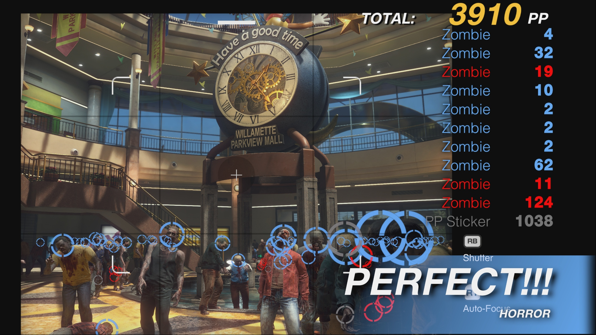 Dead Rising Remaster review: A photograph of zombies in Capcom open-world game Dead Rising