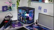 Hyte's Honkai Star Rail Silver Wolf Y70 gaming PC case is finally on sale