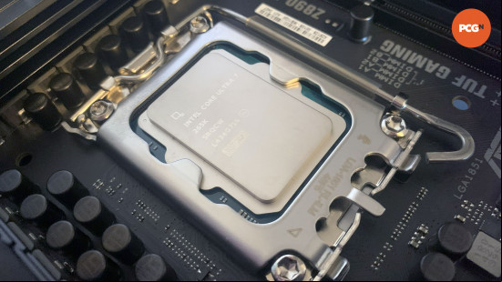 Intel Core Ultra 7 265K review: U installed in motherboard