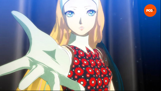 Metaphor ReFantazio playable characters: Junah reaching out her hand