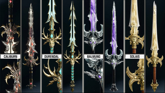 Black Ops 6 Wonder Weapons: The Bastard Sword's elemental forms