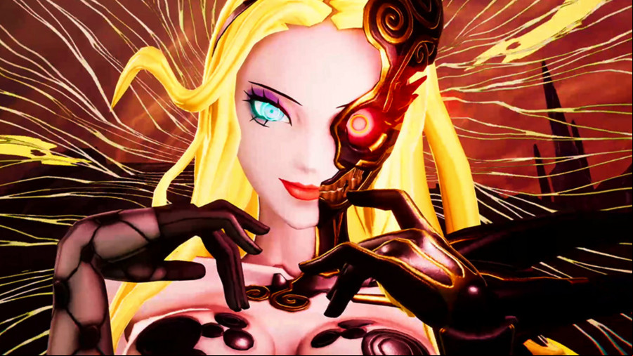 Shin Megami Tensei 5 Vengeance - A blonde-haired demon in the Atlus JRPG.