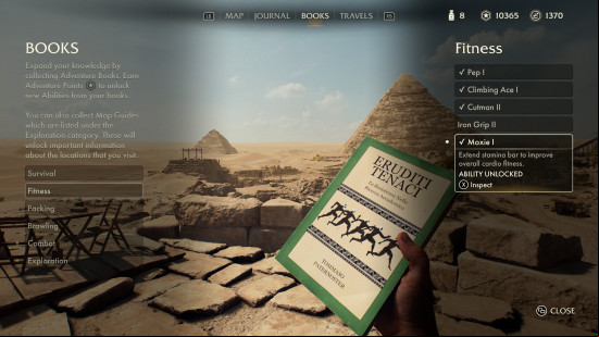 Moxie book in Indiana Jones and the Great Circle.