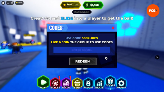 How to redeem Blue Lock Rivals codes: Redemption UI