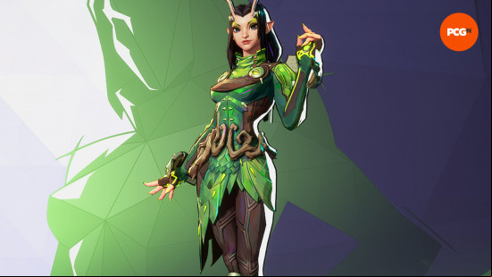 Marvel Rivals characters: a female wearing a green outfit. She has antennae.