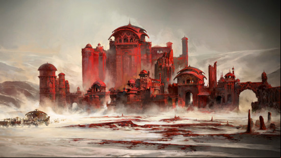art of a temple from path of exile act 2