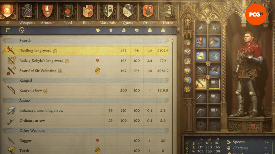 duelling longsword stats in kingdom come 2