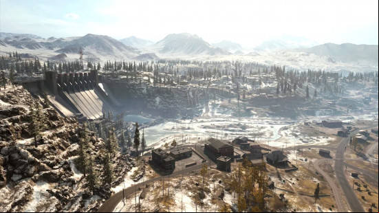 A scenic view of fan-favorite Warzone map Verdansk.
