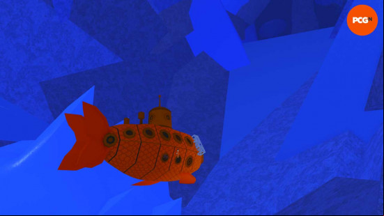 Heading into Challenger's Deep in Fisch.